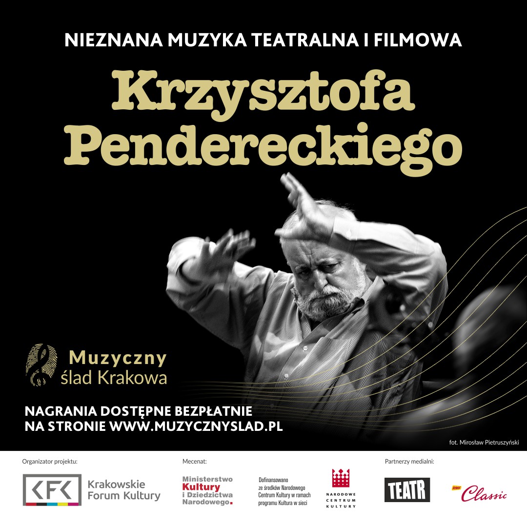 Zapomniana muzyka teatralna Krzysztofa Pendereckiego