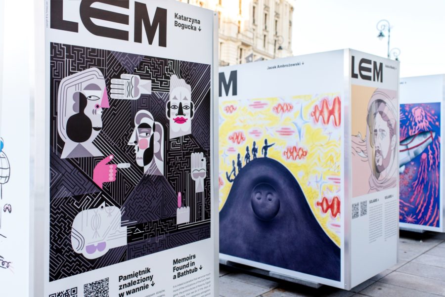 „LEM” – proza mistrza w graficznych interpretacjach
