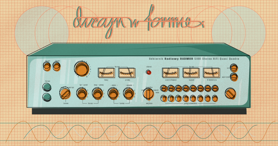 Dizajn w formie – odbiornik radiowy RADMOR 5100