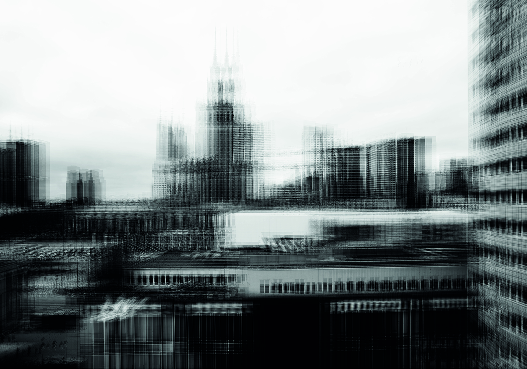 Dialog architektury i fotografii na wystawie w warszawskiej ASP