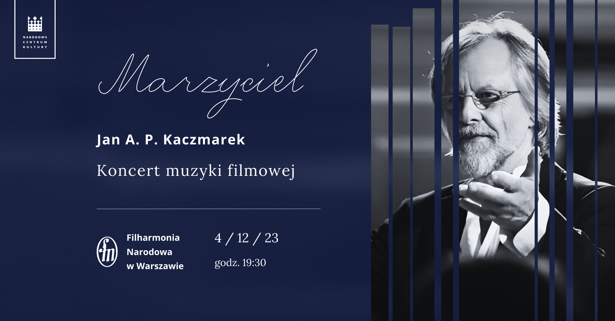 Regulamin konkursu „Wygraj podwójne zaproszenie na koncert muzyki filmowej Marzyciel – Jan A.P. Kaczmarek”